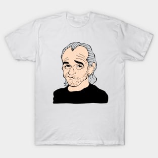 GEORGE CARLIN COMEDIAN FAN ART T-Shirt